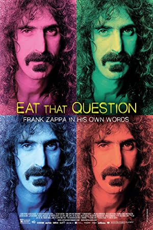 Eat That Question: Frank Zappa in His Own Words (2016) starring Frank Zappa on DVD on DVD